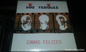Vinyl records: SINGLE LOS FABIOLAS. CARAS FELICES. PROMO DRO 1992